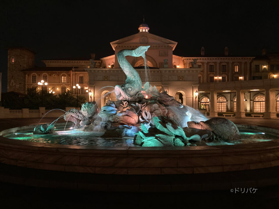 東京ディズニーシー・ホテルミラコスタライトアップ