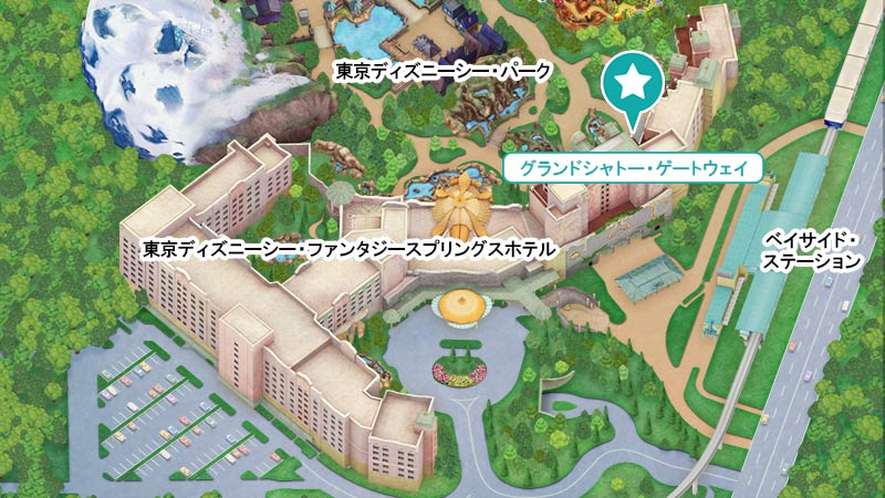 東京ディズニーシー・ファンタジースプリングスホテルグランドシャトー・ゲートウェイ