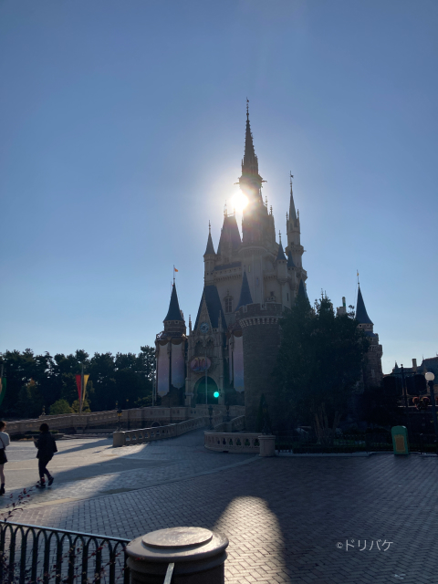 東京ディズニーランドハッピーエントリーシンデレラ城