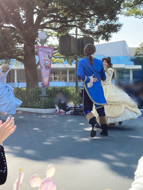 東京ディズニーランドディズニー・ハーモニー・イン・カラーのベルと王子