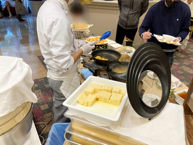 ホテルオークラ東京ベイ朝食フレンチトースト