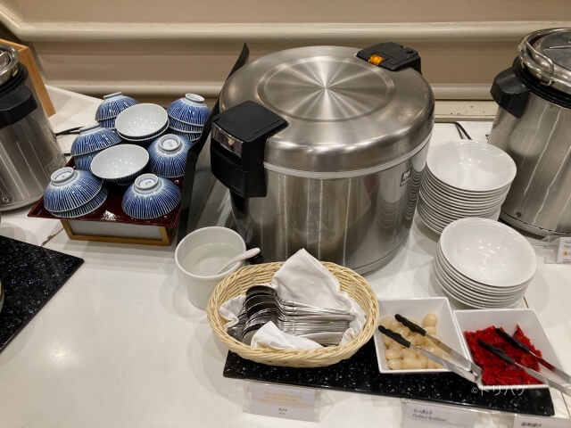 ホテルオークラ東京ベイ朝食