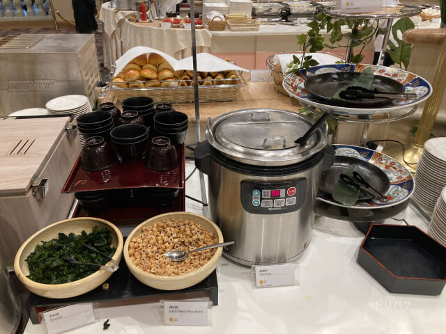 ホテルオークラ東京ベイ朝食