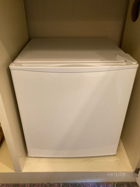 ホテルオークラ東京ベイデラックスルーム冷蔵庫